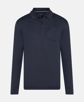 Long-sleeved polo shirt