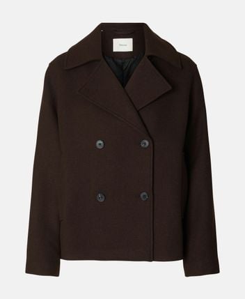 Wool-blend coat Zia Alam