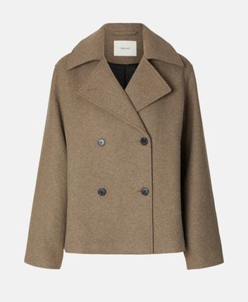 Wool-blend coat Zia Alam