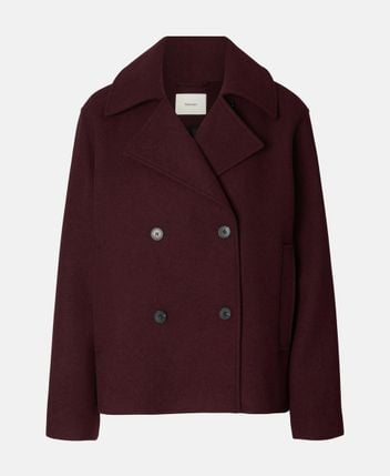 Wool-blend coat Zia Alam