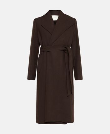 Wool-blend coat