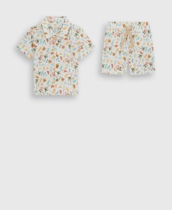 Shirt and shorts set