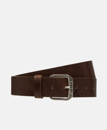 Leather belt