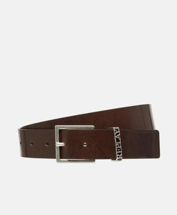 Leather belt