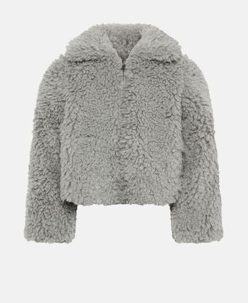 Faux fur jacket