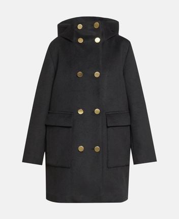 Wool-blend coat