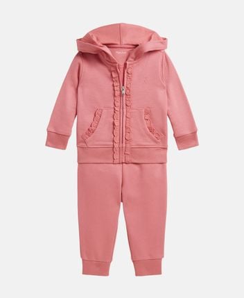 Sweat jacket and trousers