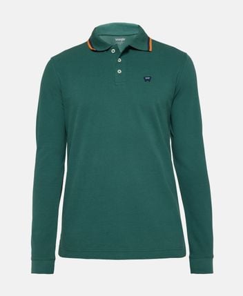 Long-sleeved polo shirt