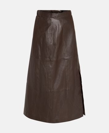 Leather skirt