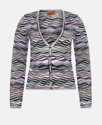 Wool-blend cardigan