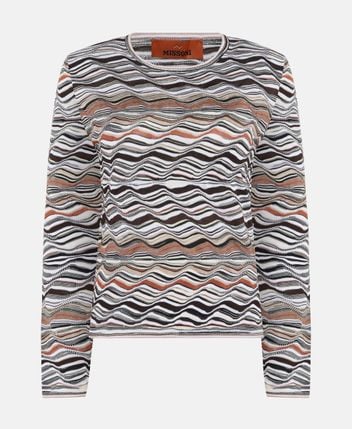 Wool-blend pullover