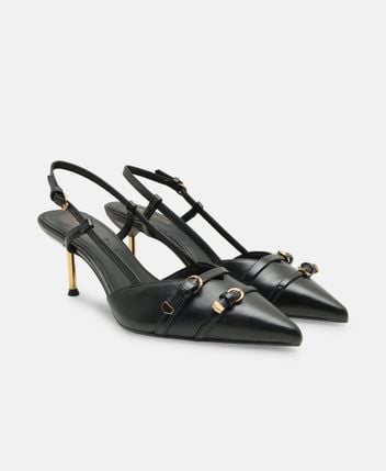 Slingback pumps