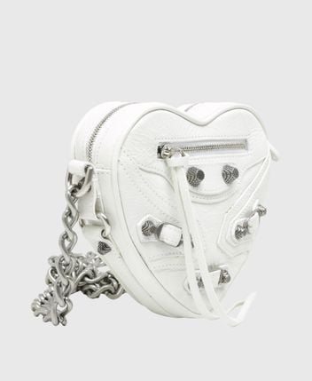 Leather cross body bag Le Cagole