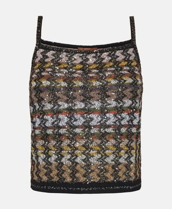 Sequinned top