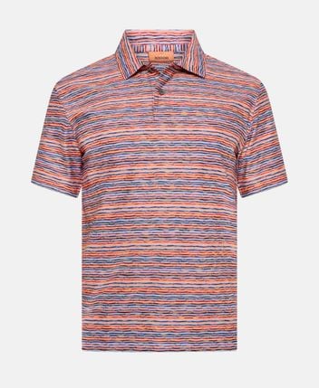 Knitted polo shirt