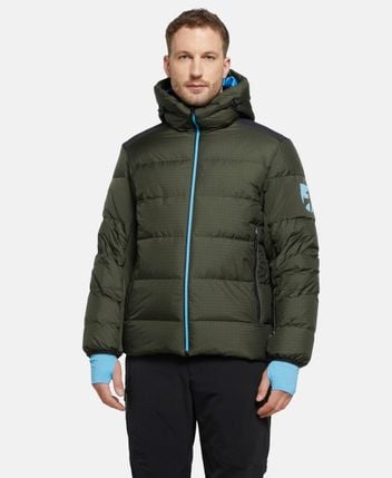 Down ski jacket