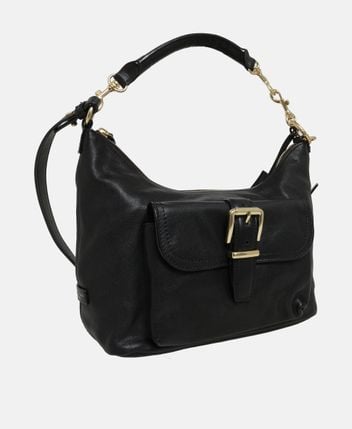 Leather cross body bag