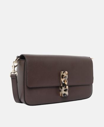 Leather cross body bag