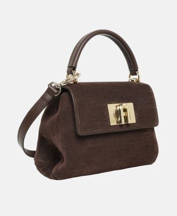 Leather Top Handle bag