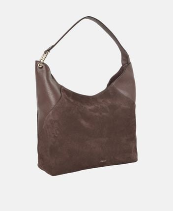 Leather shoulder bag Lara