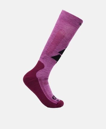 Wool-blend ski socks