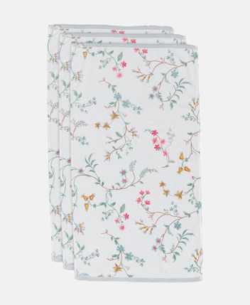 Towels, set of 3 Les Fleurs