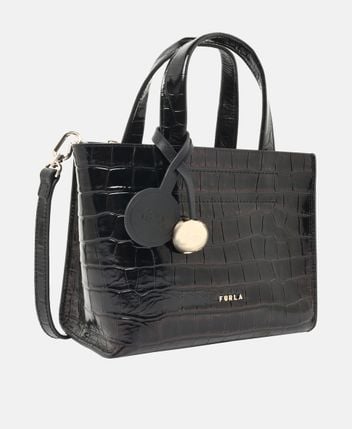 Leather Top Handle bag