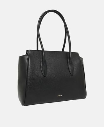Leather shopper Ambra