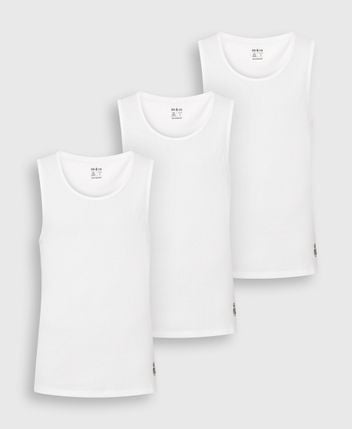 Undershirts, pack of 3
