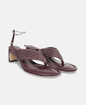 Heeled sandals