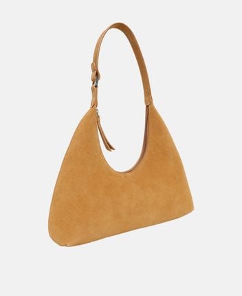 Leather shoulder bag Amber