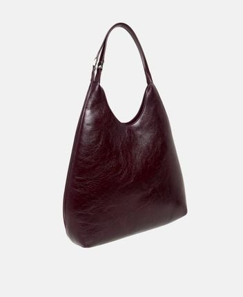 Leather shoulder bag Amber Folio