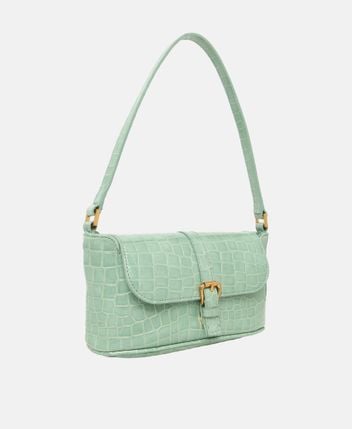 Leather shoulder bag Miranda Baguette