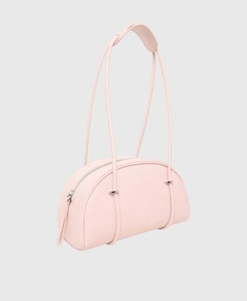 Leather shoulder bag Bowler