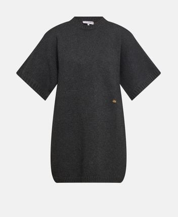 Wool-blend dress