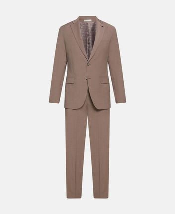 Wool-blend suit