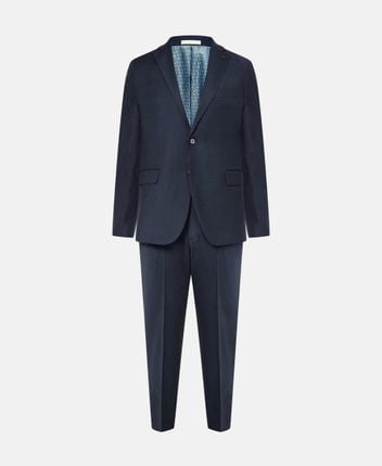 Wool-blend suit Melange