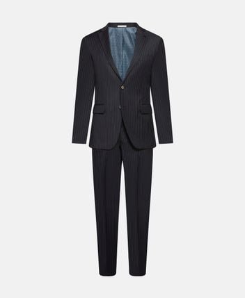 Wool-blend suit