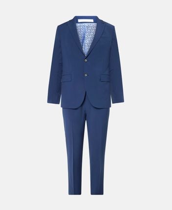 Wool-blend suit
