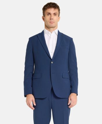 Wool-blend suit