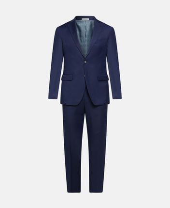 Wool-blend suit