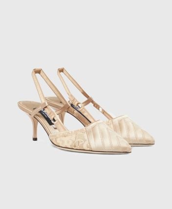 Slingback pumps