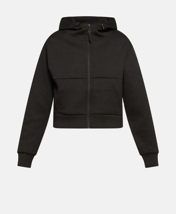 Hooded sweat jacket