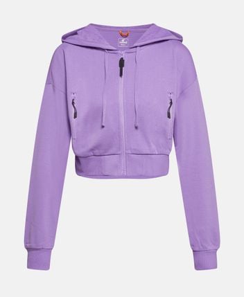 Hooded sweat jacket