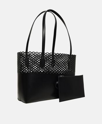 Leather tote bag Mermaid