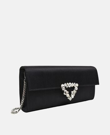 Satin clutch bag Precious