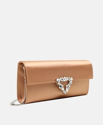 Satin clutch bag Precious