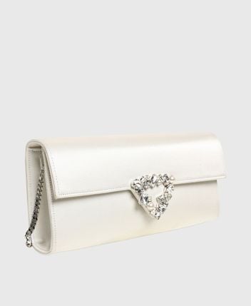 Satin clutch bag Precious