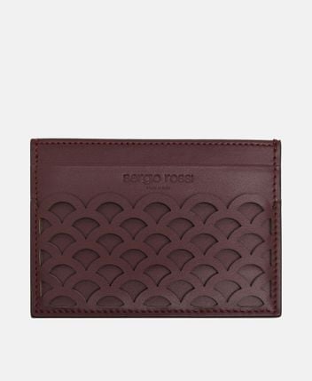 Leather card holder