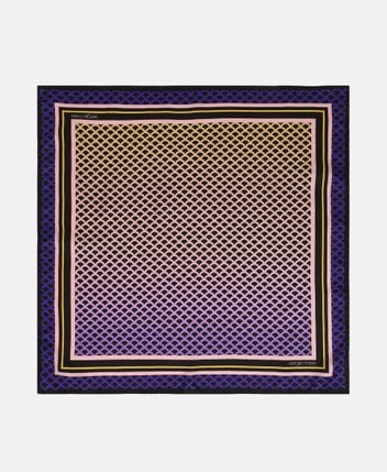 Silk square scarf Mermaid